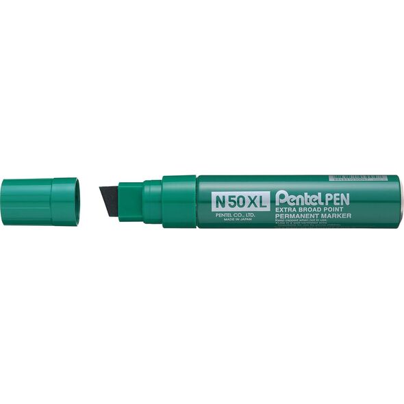 Pentel Marker permanentny Pentel Pen N50XL zielony, ZIELONY 13454963 884851030047