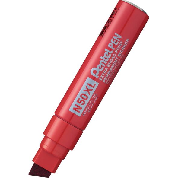 Pentel Marker permanentny Pentel Pen N50XL czerwony, CZERWONY 13454964 884851030023
