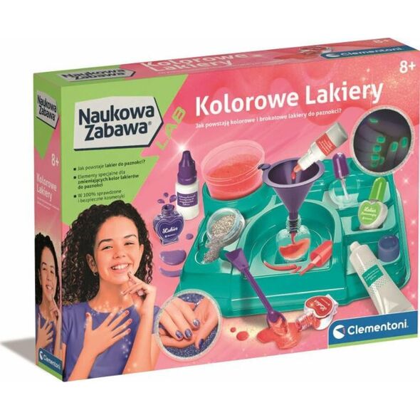 Clementoni ZEST KREAT KOLOROWE LAKIERY 50890 CLM 13455433 8005125508907