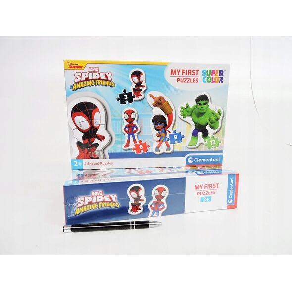 Clementoni PUZZLE MOJE PIERWSZE 3,6,9,12EL CLM SPIDEY 20836 13455479 8005125208364