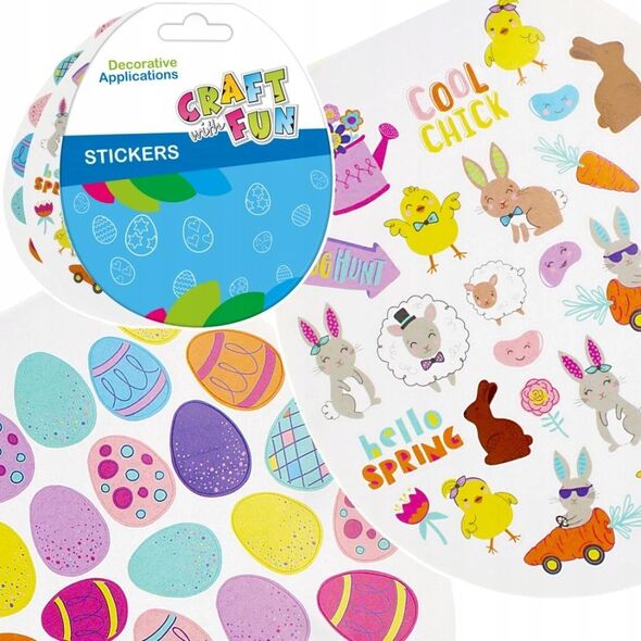 Craft with Fun OZDOBA DEK NAKLEJKI WIELKAN 6ARK KSIAZ CF 12/288 13455829 5905523621686