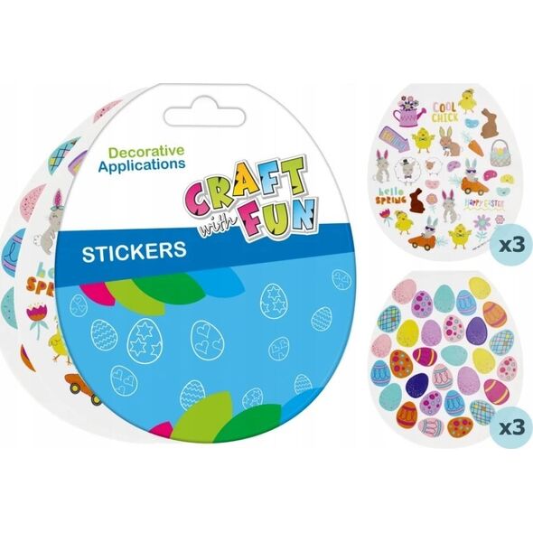 Craft with Fun OZDOBA DEK NAKLEJKI WIELKAN 6ARK KSIAZ CF 12/288 13455829 5905523621686