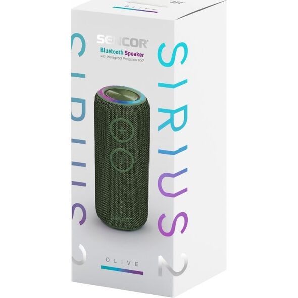 Głośnik Sencor SIRIUS 2 OLIVE  20W 13455884 8590669351947
