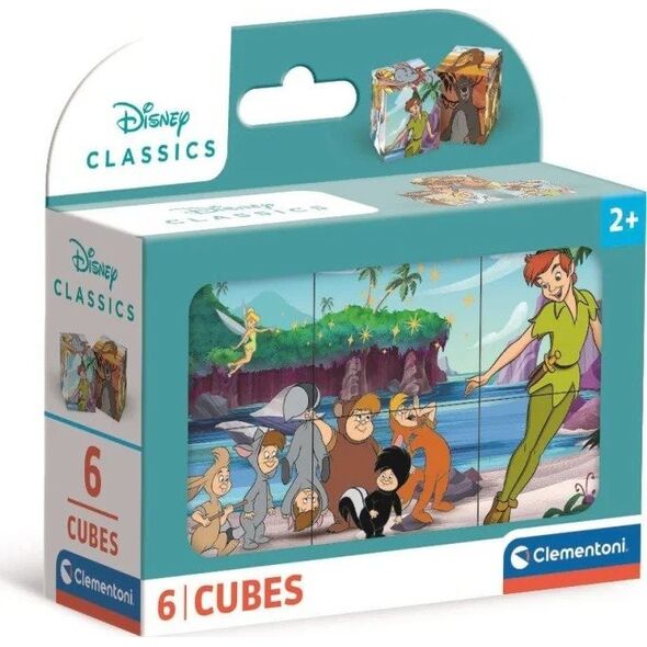 Clementoni Clementoni Klocki obrazkowe 6el Disney Classic 40657 13456020 8005125406579