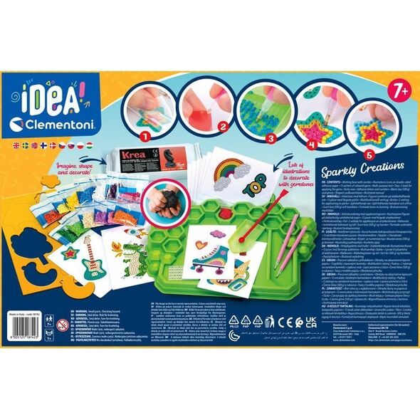 Clementoni Clementoni idea Art pomysły Laboratorium ozdób 18742 13456064 8005125187423