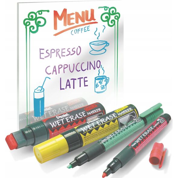 Pentel Marker kredowy Pentel Jumbo SMW56 zielony, ZIELONY 13456238 4902506069986