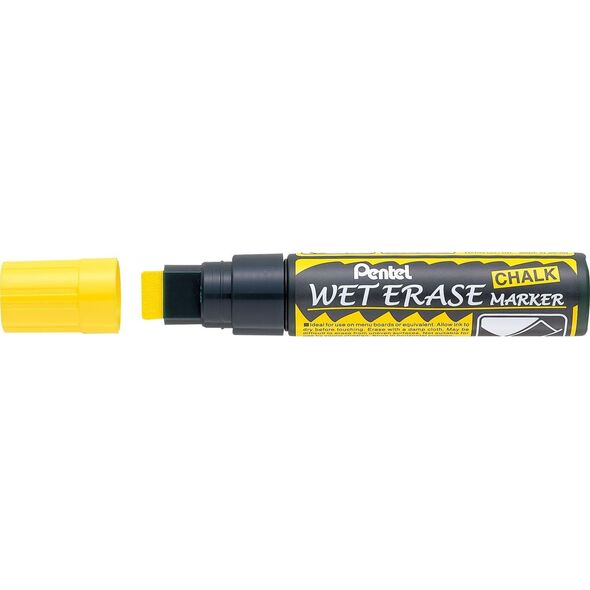 Pentel Marker kredowy Pentel Jumbo SMW56 żółty, ŻÓŁTY 13456239 4902506070005