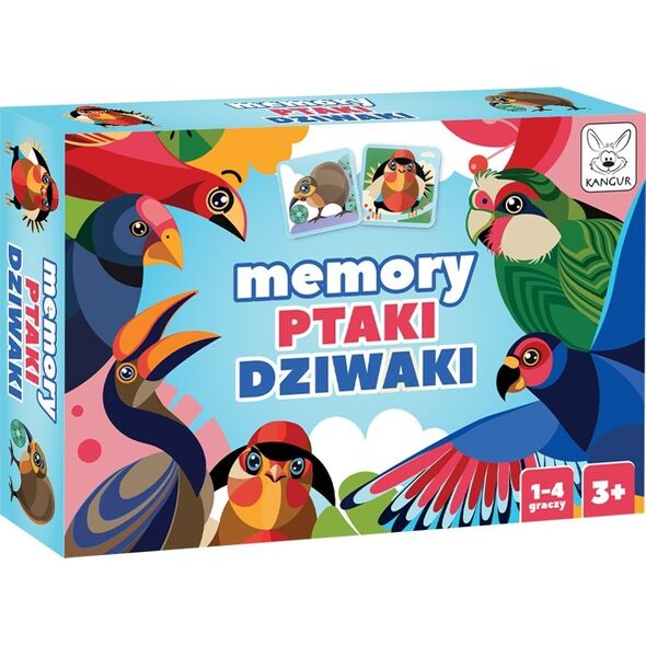 Kangur Memory. Ptaki Dziwaki gra Kangur 13459701 5905723440896