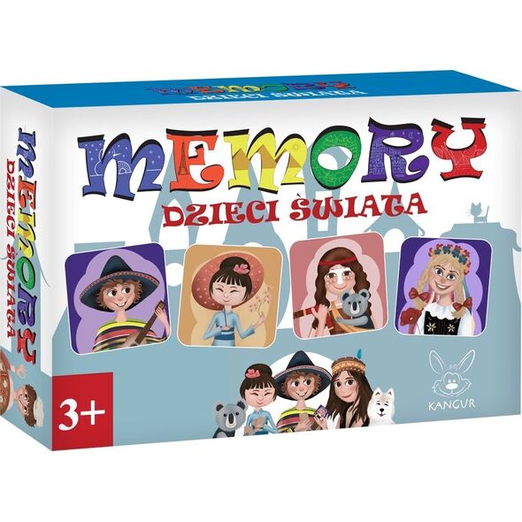 Kangur Memory. Dzieci Świata gra Kangur 13459706 5905723440902