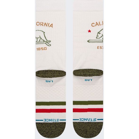 Stance Skarpety Stance California Republic 2 1x OffWhite 13461360 190107480284