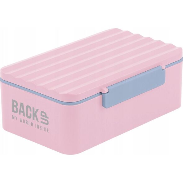 Piórnik Derform Śniadaniówka Backup 6 model C 36 róż/szary 13463358 5901130103386