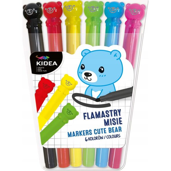 Derform PISAKI 6KOL MISIE KIDEA DERF ETUI PLAST 13463412 5901130104345