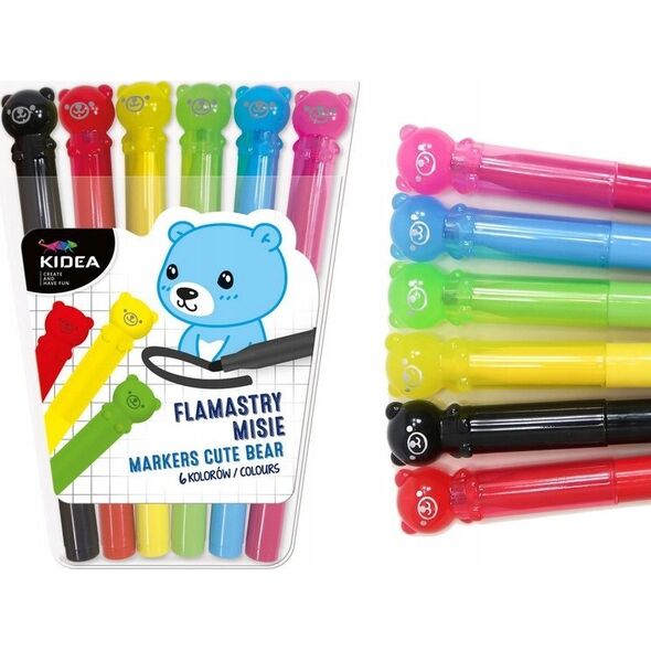 Derform PISAKI 6KOL MISIE KIDEA DERF ETUI PLAST 13463412 5901130104345