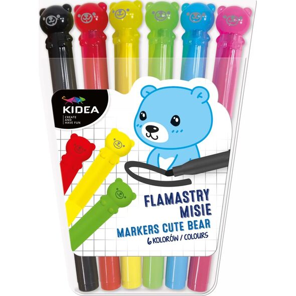 Derform PISAKI 6KOL MISIE KIDEA DERF ETUI PLAST 13463412 5901130104345