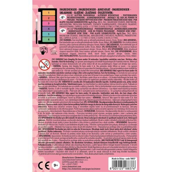 Clementoni ZEST PIEKN CIENIE TROPIC 9X1X15 CLM WB 13464344 8005125188376