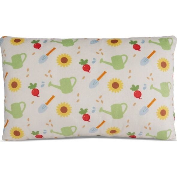 NICI NICI 49449 Maskotka poduszka Miś Mielo z rzodkiewką 2D 43x25cm GREEN 13466372 4012390494495