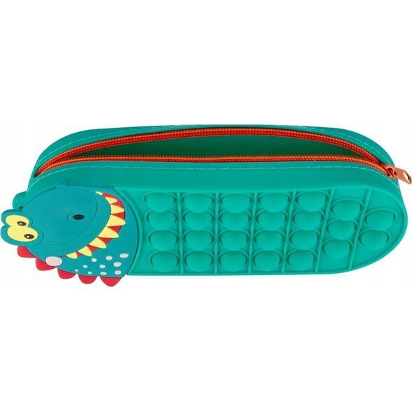Piórnik Starpak PIORNIK SILIKON POP-IT 1ZAM DINO STK PB 13467771 5905523634075