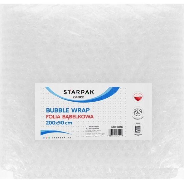 Starpak FOLIA BABELKOWA 0,5X2M STK FOL 1/10 13467772 5905523672008