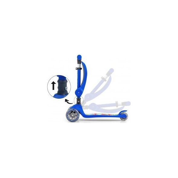Milly Mally Milly Mally Scooter Fuzzy Blue 13471155 5901761129793