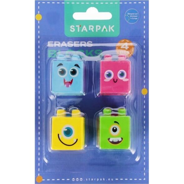 Starpak GUMKA DO MAZANIA BLOCKS PUZZLE 3D STK B/C 1/24 13472077 5905523660616