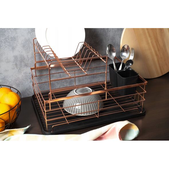 Brunbeste SUSZARKA DO NACZYŃ DWUPOZIOMOWA OCIEKACZ 41 X 30 X 27.5 CM BRUNBESTE BB-3385 13472629 5906716933852