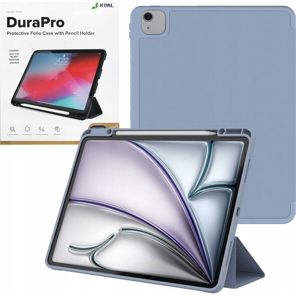 Etui na tablet Jcpal JCPAL DURAPRO PROTECTIVE FOLIO CASE FOR IPAD AIR 13-INCH (M4,2024) - LAVEND 13473270 6954661869558