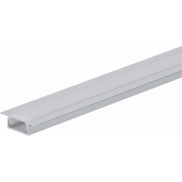 Taśma LED Prescot Prescot profil LED MICRO-K-ALU-MLC-1M 1m mleczny podtynkowa anodowany COM 13476347 5903684856251
