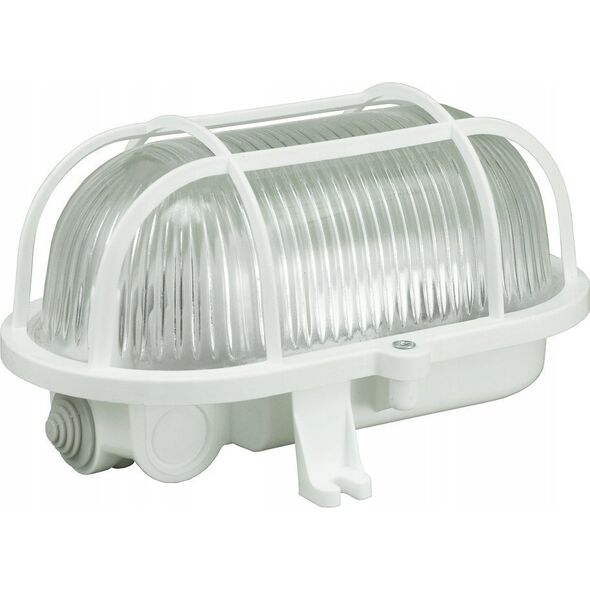 Lampa sufitowa Pawbol Oprawa kanałowa Pawbol Owal100 D.3155 100W E27 IP44 biała 13476540 5905793081692