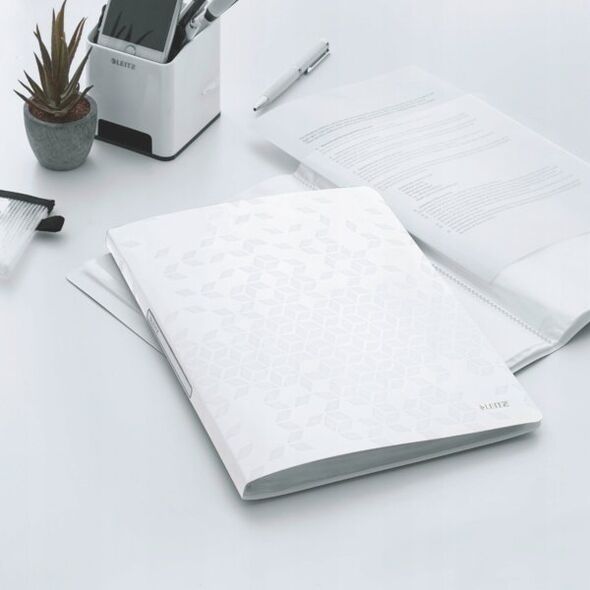Leitz Album ofertowy 20 K PP Leitz WOW  bia�y 13479161 4002432121168