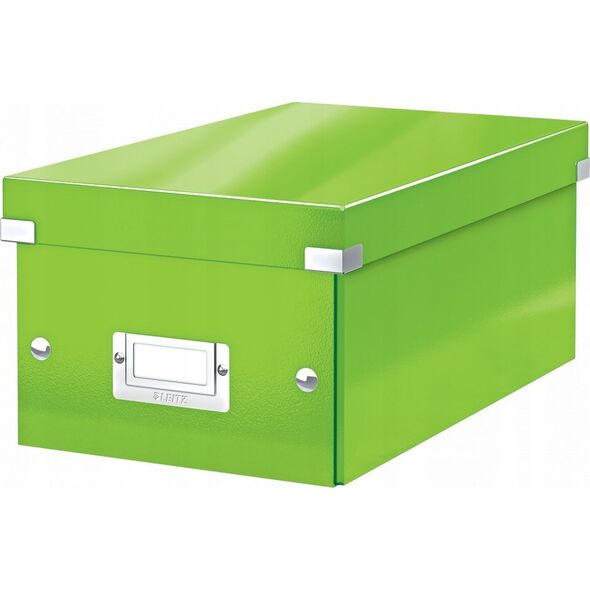 Leitz Pud�o na DVD Leitz CS zielone 13479198 4002432123865