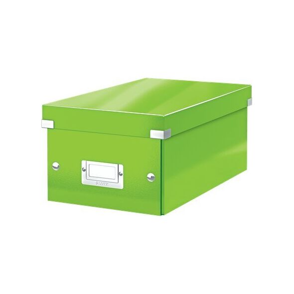 Leitz Pud�o na DVD Leitz CS zielone 13479198 4002432123865