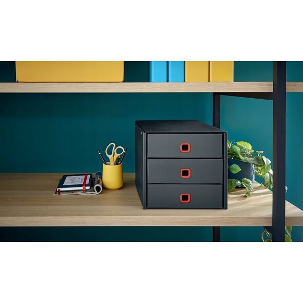 Leitz Pojemnik 3 szuflady Leitz CS Cosy szar 13479230 4002432128716