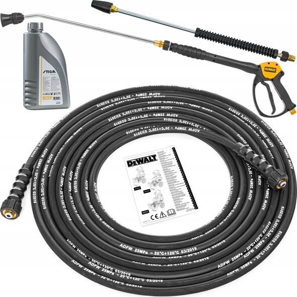 Myjka ciśnieniowa Dewalt myjka spalinowa 4,8km 190bar 600l/h honda /p.brass 13483861 8016287251600