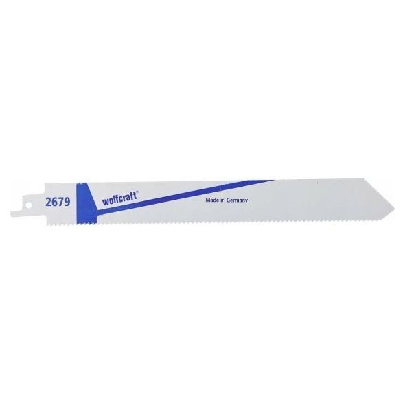 Wolfcraft 2 brzeszczoty szablaste Wolfcraft - 220 mm, dokładne, precyzyjne cięcia 13484497 4006885267909