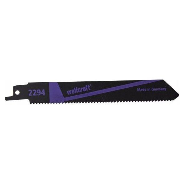 Wolfcraft 2 brzeszczoty szablaste Wolfcraft - 10 - 100 mm, drewno z gwoździami, metale nieżelazne 13484526 4006885229402