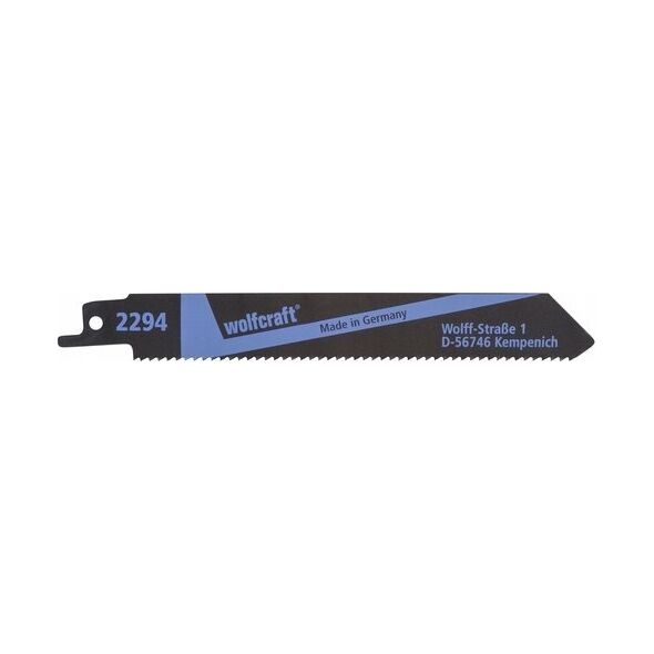 Wolfcraft 2 brzeszczoty szablaste Wolfcraft - 10 - 100 mm, drewno z gwoździami, metale nieżelazne 13484526 4006885229402