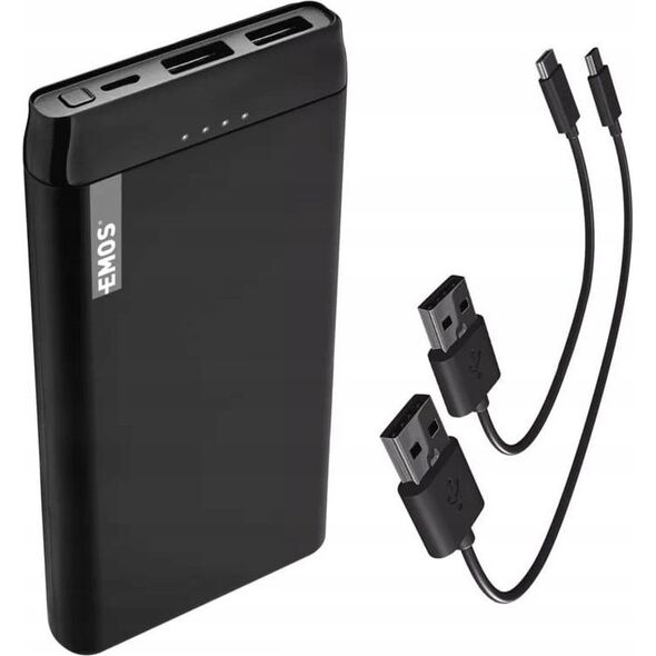 Emos Powerbank Emos B0526B ALPHA 10S 10000mAh 10W czarny 13491357 8592920084083