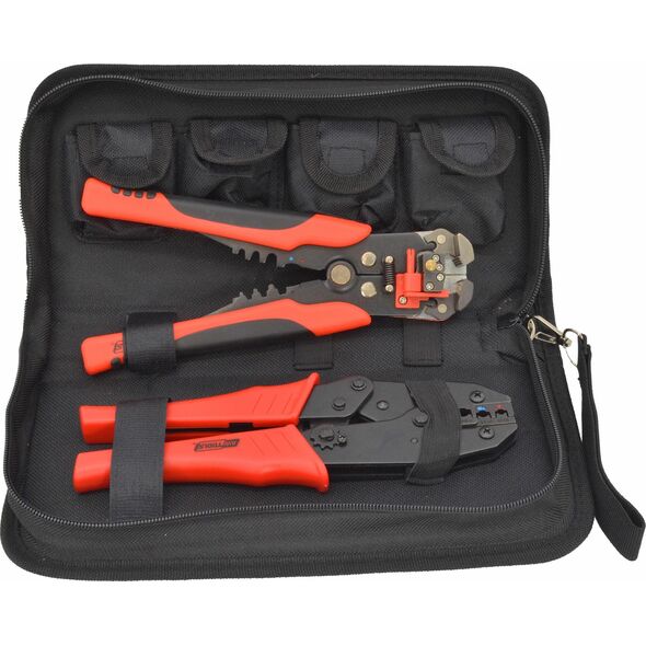 AWTools AWTOOLS SZCZYPCE DO KONEKT+5 MATRYC + ŚCIĄGACZ IZOLACJI 13494667 5903678615789