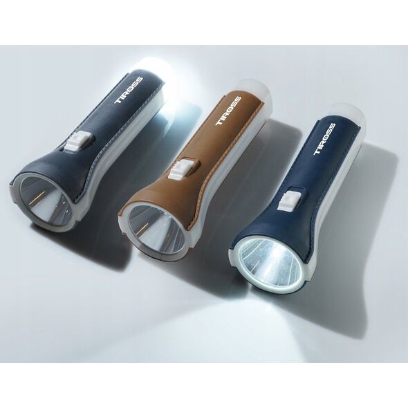 Latarka Tiross TIROSS LATARKA NA BATERIE AA 1W LED 60lm+1 LED 35lm 13496085 5901698508227