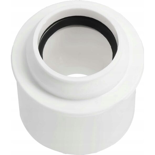 AQUER Zwężka kanalizacyjna PP 50/32mm krótka Aquer RPPN50/32 BI biała 13497089 5908241625103