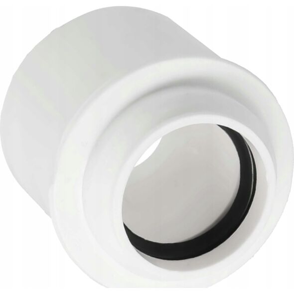 AQUER Zwężka kanalizacyjna PP 50/32mm krótka Aquer RPPN50/32 BI biała 13497089 5908241625103