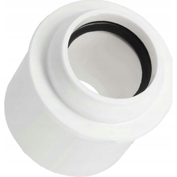 AQUER Zwężka kanalizacyjna PP 50/32mm krótka Aquer RPPN50/32 BI biała 13497089 5908241625103