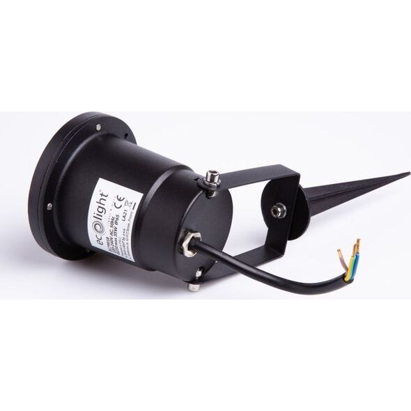 Naświetlacz ECOLIGHT2 Eco Light EC79018 reflektor zewnętrzny 1x35W GU10 IP65 230V czarny 13499255 5901986790181