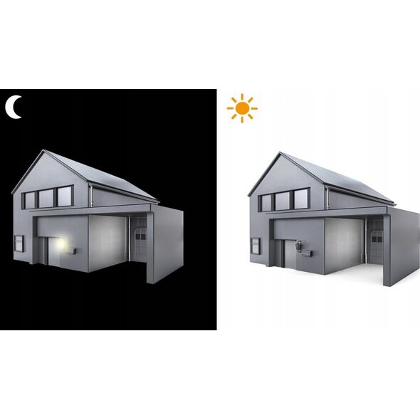 Steinel Czujnik zmierzchowy STEINEL NIGHTMATIQ PLUS max.1000W IP54 antracyt 13507468 4007841066116