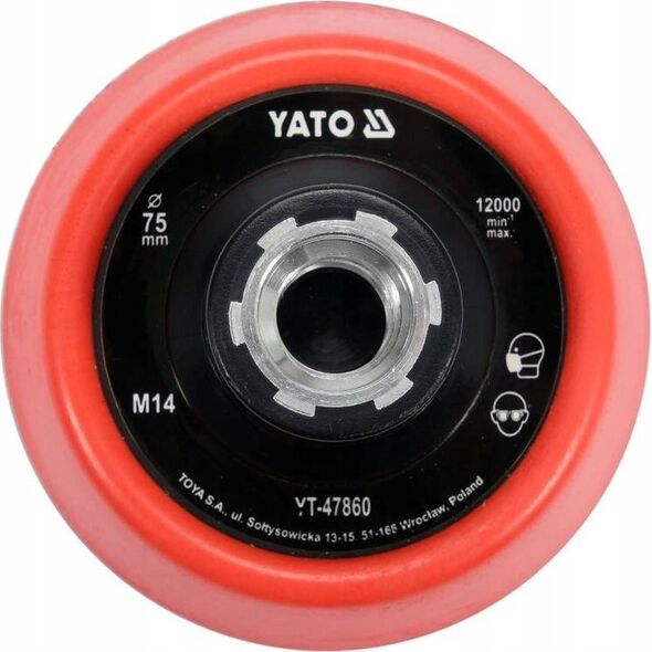 Yato YATO UCHWYT MOCUJĄCY Z RZEPEM  75mm  M14 13507484 5906083092220