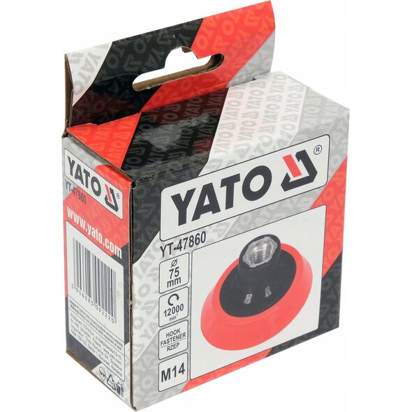 Yato YATO UCHWYT MOCUJĄCY Z RZEPEM  75mm  M14 13507484 5906083092220