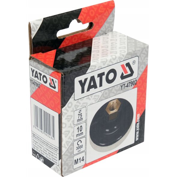 Yato YATO DYSK FILC POLERSKI  75x10mm  M14 13507489 5906083092435