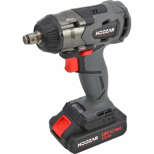 Klucz udarowy Sourcing HOOZAR IMPACT WRENCH 1/2" 18V 1x2.0Ah 350 N.m. IW10BL 13507858 5903678609467