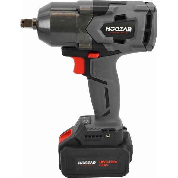 Klucz udarowy Sourcing HOOZAR IMPACT WRENCH 1/2" 18V 2x4.0Ah 1000 N.m. IW30BLM2 13507862 5903678609481
