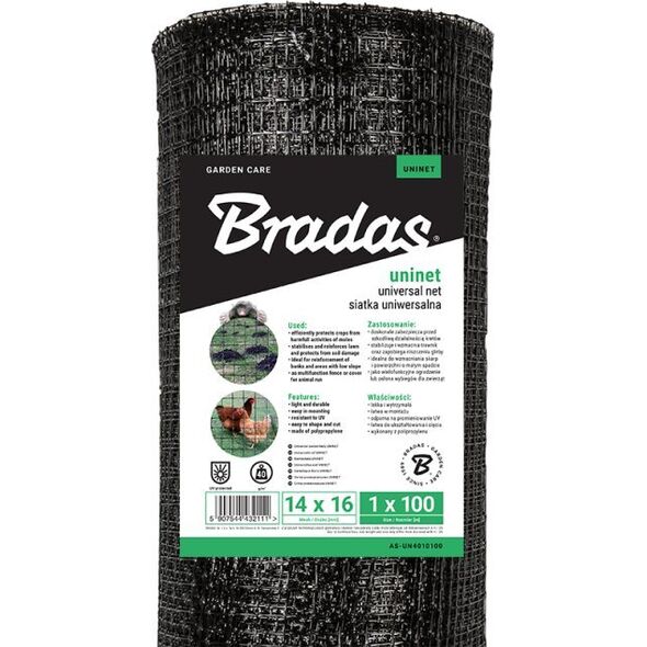 Bradas SIATKA UNIWERSALNA NA KRETY 1,80m x 200mb (26g/m2) 13509017 5907544432098